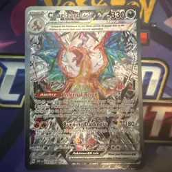 Pokemon TCG Charizard EX Obsidian Flames 223/197 NM Special Illustration Rare - Image 1