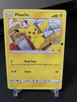 2021 Pokemon PIKACHU CARD McDonald’s Happy Meal Toy Pack Fresh! - Image 1