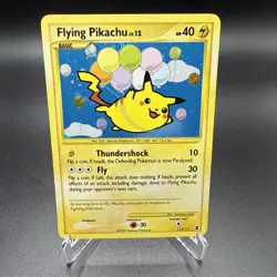 Flying Pikachu - 113/111 - Pokemon Rising Rivals Holo Rare LP - Image 1