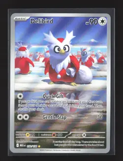 Pokemon ME01: Mega Evolution #152/132 Holo Delibird - Image 1