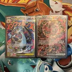 Pokemon Mega Charizard UPC Promo Charizard EX #23 + Oricorio EX #24 NM - Image 1