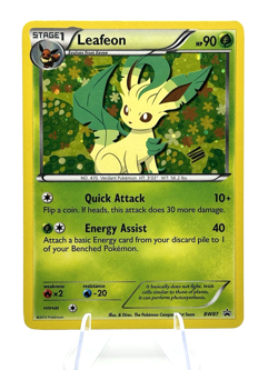 Leafeon BW87 2013 Black & White Black Star Promo Pokemon TCG - Image 1