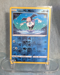 Galarian Mr Mime #037/192 *REVERSE HOLO* (Rebel Clash) SWSH02 Pokemon MP *2020* - Image 1