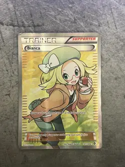 Pokemon TCG Bianca 147/149 Full Art Boundaries Crossed (Played) - Image 1