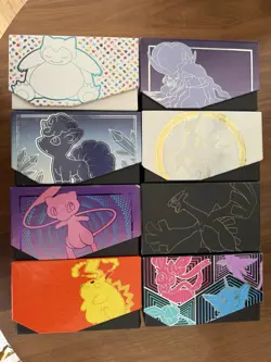 Pokemon ETB Lot (8) All Dividers/Dice/Sleeves NO PACKS - No Plasma Storm Cover - Image 5