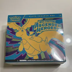 Pokemon Mega Evolution Ascended Heroes Elite Trainer Box Dragonite Zekrom - Image 1