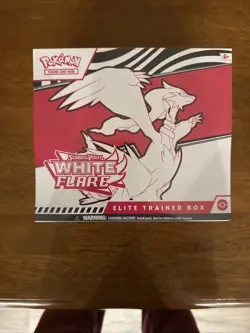 Pokemon Scarlet & Violet Elite Trainer Box White Flare ETB New Factory Sealed - Image 1