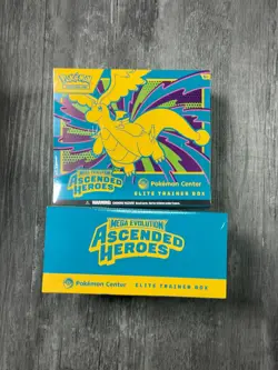 Pokemon TCG: Ascended Heroes - Pokemon Center ETB - In Hand - NEXT DAY SHIP - Image 3