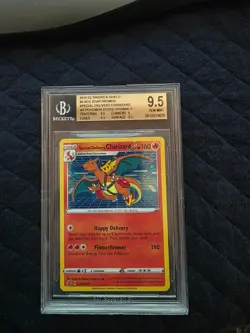 Pokemon Special Delivery Charizard SWSH075 Black Star Promo BGS 9.5 GEM MINT 🔥 - Image 1