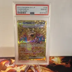 Pokemon Charizard ex 139/108 Ruler of the Black Flame Ultra Rare Holo PSA 10 Ja… - Image 1
