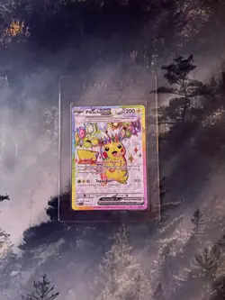 Pokemon TCG Surging Sparks Pikachu EX 219/191 NM Condition Secret Rare - Image 2