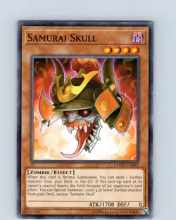 Yu-Gi-Oh TCG Samurai Skull COTD-EN081 Unlimited Regular Common Card NM - Image 1