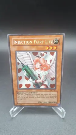 Yu-Gi-Oh! TCG Injection Fairy Lily Legacy of Darkness LOD-100 - Image 1