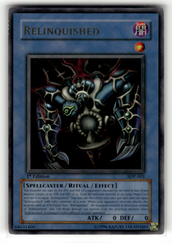 Relinquished SDP-001 1st Edition Ultra Rare Starter Deck: Pegasus LP - Image 1