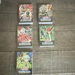 Yu-Gi-Oh! Konami Speed Duel Booster Packs Set of 5 CCG Yami Yugi Marik Pegasus - Image 1
