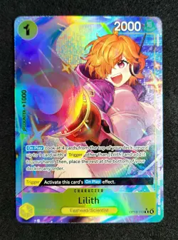 Lilith Alt Art OP13-113 Carrying On His Will One Piece TCG NM ENGLISH - Image 1