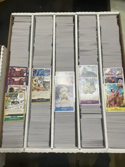 One Piece 4500 Cards Bulk Lot TCG Card Game Mixed Cards ENG Large Flat Rate Box! - Image 1