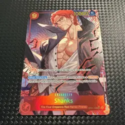 One Piece TCG Shanks SEC OP01-120 Alt Art PRB-01 Premium Booster English - Image 1