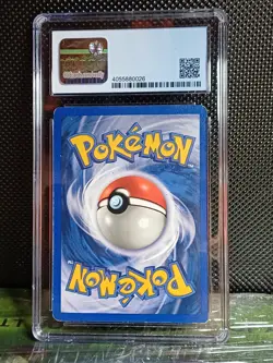 CGC 5 Fourth Print 1999-2000 Pokemon Card Base Set Machamp 8/102 graded 4th - Image 2