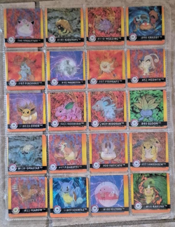 POKEMON ARTBOX 1999 Premier Edition Action FLIPZ 3D CARDS complete set 1-40 - Image 3
