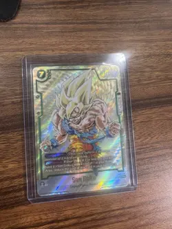 2025 Dragon Ball Z Super Card Fb05-119 Son Goku Secret Rare Alternate Art Meta - Image 1