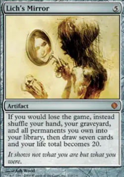 Lich's Mirror - Light Play MTG Shards of Alara - Image 1