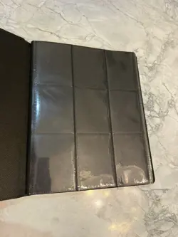 Pokemon Premium Pro Binder - White/Red Leatherette padded cover UltraPro Cards - Image 2