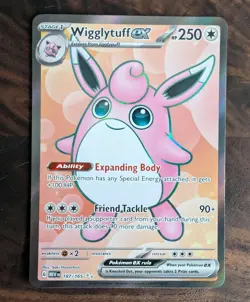 Pokemon Scarlet & Violet 151 3 Card Lot! Snorlax, Omanyte, And Wigglytuff EX - Image 3