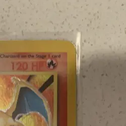 Pokemon TCG Charizard Base Set Holo Unlimited Rare Card 4/102 LP/MP - Image 4