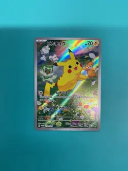 Pikachu - 218/SV-P Full Art Promotional Cards Holo (Japanese) - Image 1