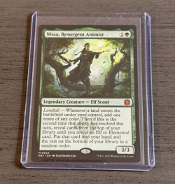 MTG Nissa, Resurgent Animist - #22 MAT Aftermath Set - Great Condition - Magic - Image 1