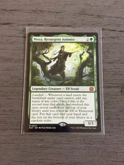 MTG Nissa, Resurgent Animist - #22 MAT Aftermath Set - Great Condition - Magic - Image 3