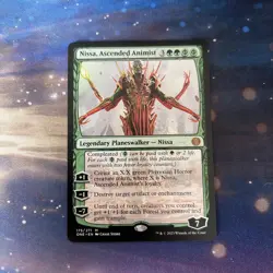 1x Nissa, Ascended Animist NM-Mint, English Phyrexia: All Will Be One MTG Magic - Image 1