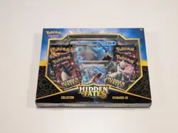 Pokemon Hidden Fates Gyarados GX Collection Box 4 Booster Pack Promo Jumbo Card - Image 1