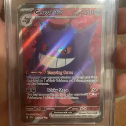 Pokemon CGC 10 Gem Mint Gengar EX 193/162 Temporal Forces Full Art - Image 3