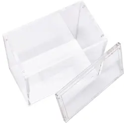 Acrylic Display Case for Pokemon Booster Box Stackable with Premium Magnetic Top - Image 2