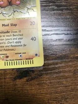 2002 Pokemon Expedition E-Reader 10/165 Dugtrio Holo Rare NM - Image 5