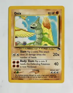 Onix 2001 Pokemon Southern Islands Promo #3/18 * Light Play * Dragonite - Image 1