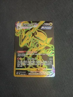 Rayquaza VMAX TG29/TG30 Silver Tempest Holo Gold Secret Rare Pokemon TCG Card LP - Image 1