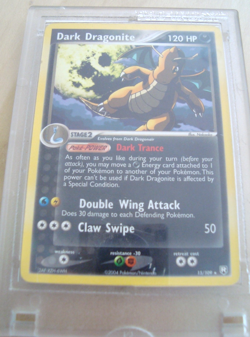 2004 POKEMON Dark Dragonite EX Team Rocket Returns Rare 15/109 (C-5) - Image 5