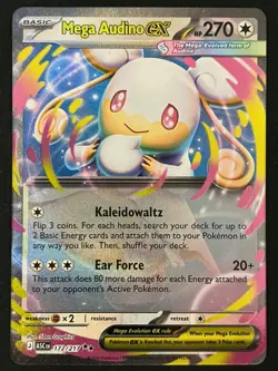 Pokemon TCG Mega Audino ex 172/217 Double Rare - Ascended Heroes - Pack Fresh ✅ - Image 1