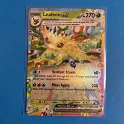 Leafeon Ex 006/131 Prismatic Evolutions Double Rare Mint Condition Pokemon Card - Image 1