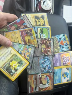 Pokemon Vintage Cards and New Era 12 Cards No Duplicates - Image 1
