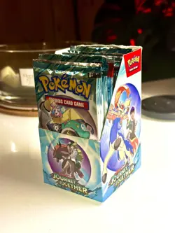 Pokemon TCG Scarlet & Violet Journey Together HALF BOOSTER BOX ✅ OPEN BOX ✅ - Image 1