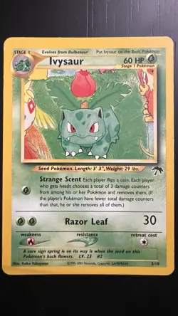 Ivysaur 05/18 Southern Islands Regular Promo Pokemon TCG LP - Image 1
