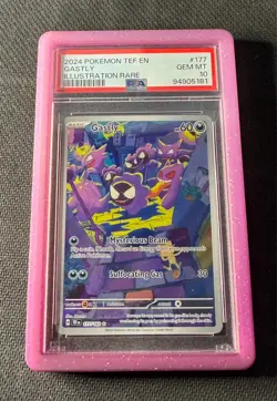 Pokemon Gastly 177 Temporal Forces PSA 10 GEM MINT - Image 1