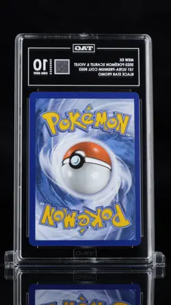 TAG 10 Gem Mint Mew ex 053 Black Star Promo Scarlet & Violet 151 UPC Pokemon - Image 3