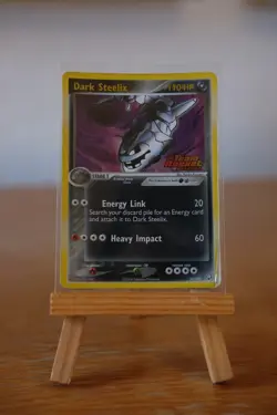 Pokemon Karte Dark Steelix 10/109 EX Team Rocket Returns Stamped Reverse Holo EN - Image 1