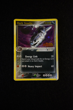 Pokemon Karte Dark Steelix 10/109 EX Team Rocket Returns Stamped Reverse Holo EN - Image 2