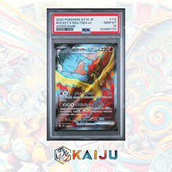 PSA 10 Rocket's Moltres ex SR 112/098 sv10 Glory of Team Rocket Pokemon Japanese - Image 1